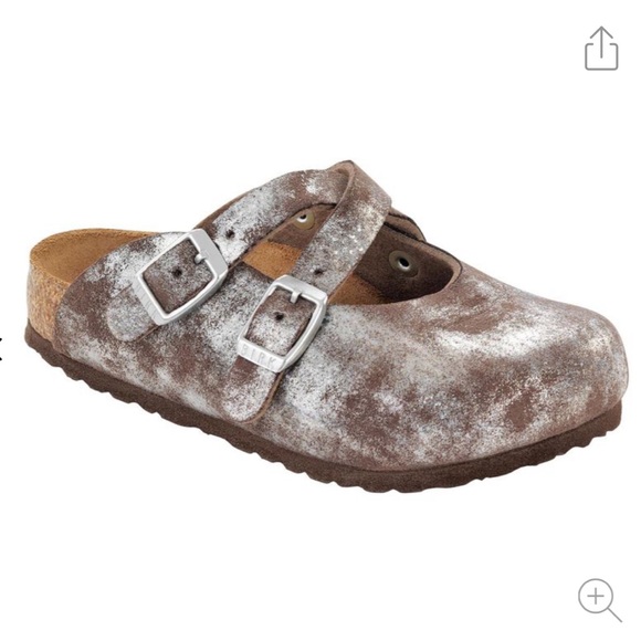 NEW • Birkenstock • Little Girls Dorian Slip On Mule / Clogs Stardust Stone 8 - Picture 1 of 6